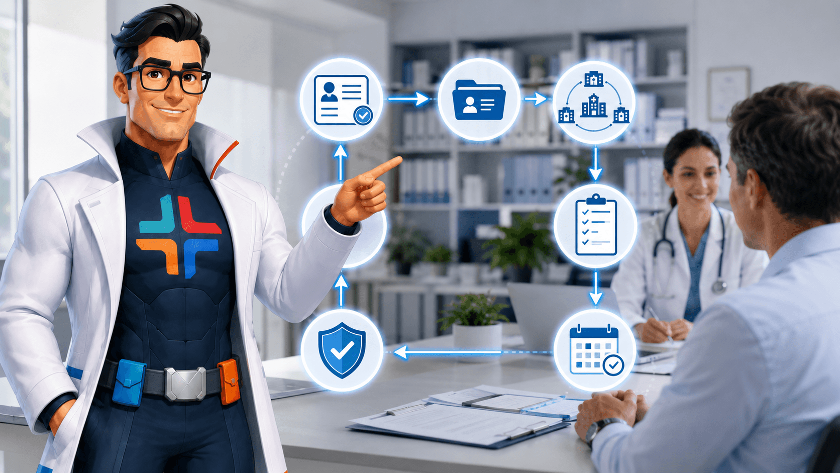 Inpatient outpatient and professional medical coding